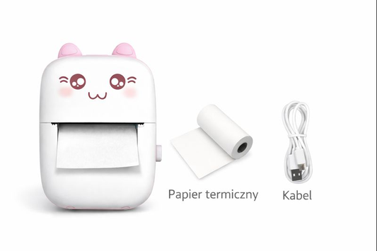 Przenośna drukarka w Kształcie Kotka