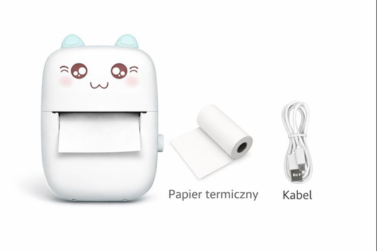 Przenośna drukarka w Kształcie Kotka